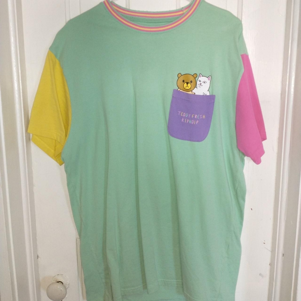 Teddy Fresh x RIPNDIP T-shirt